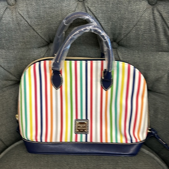 Dooney & Bourke new with tags zip zip satchel - Picture 2 of 9